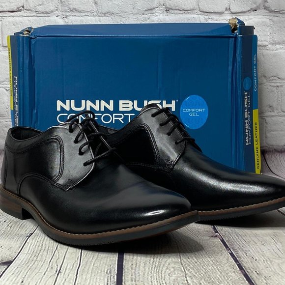 Nunn Bush Fifth Ward Flex Plain Toe Oxford Shoes